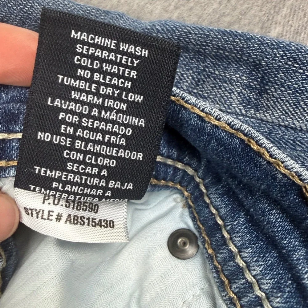 BKE Jake Straight Leg Jeans Mens 33x34 Medium Wash Denim ABS15430